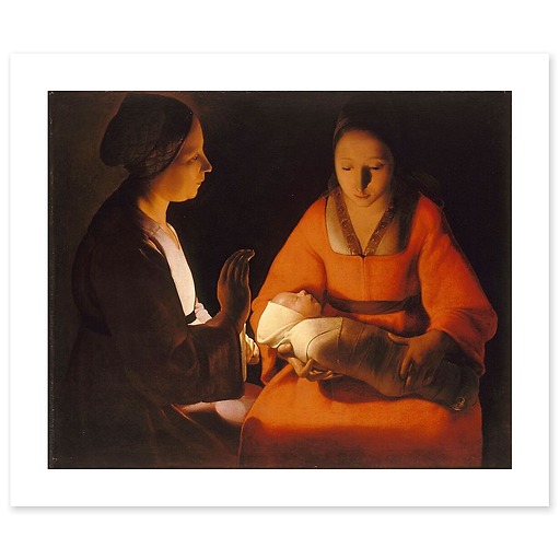 The Newborn (canvas without frame)