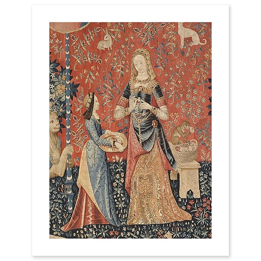Tenture de la Dame à la Licorne : l'Odorat (affiches d'art)