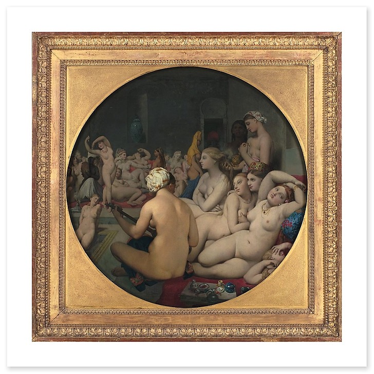 The Turkish Bath (art prints)