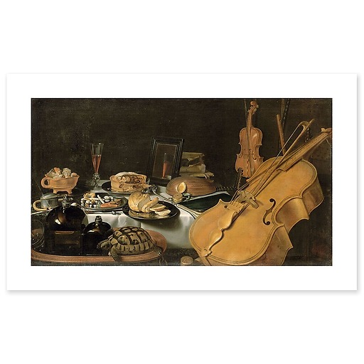 Still Life with Musical Instruments (art prints)