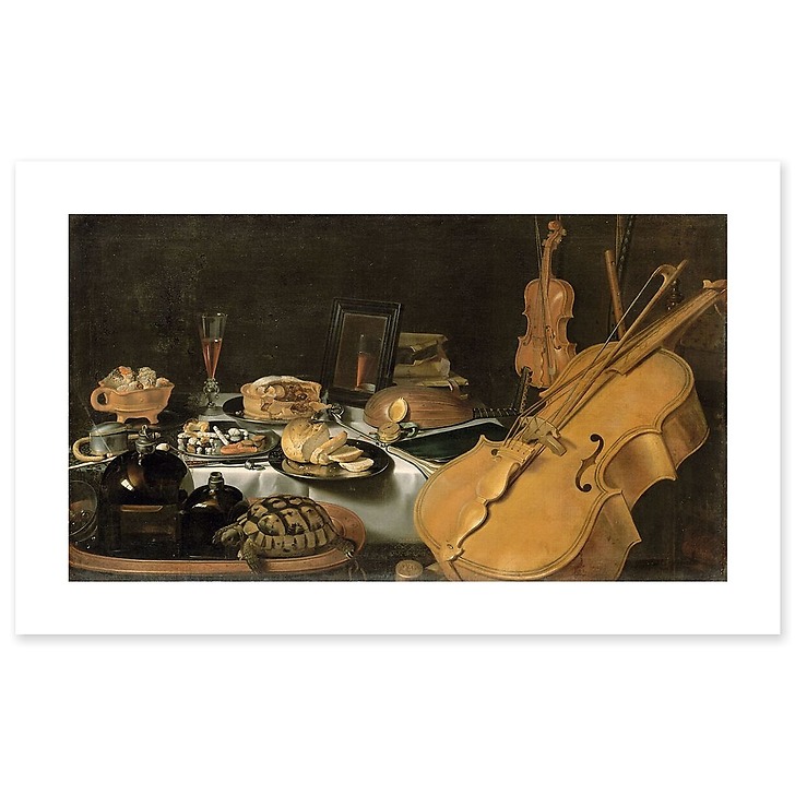 Still Life with Musical Instruments (art prints)