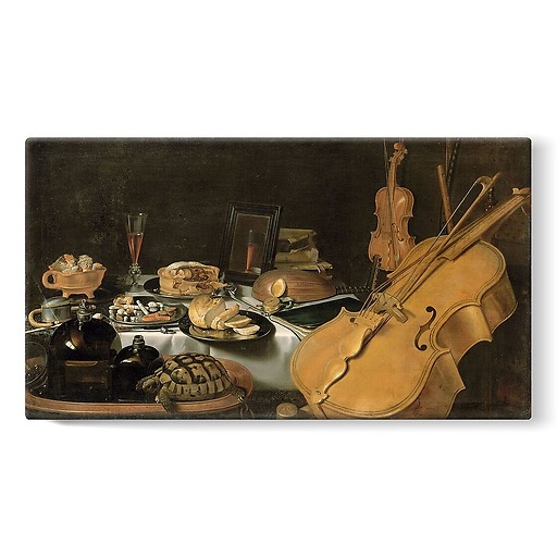 Still Life with Musical Instruments (stretched canvas)