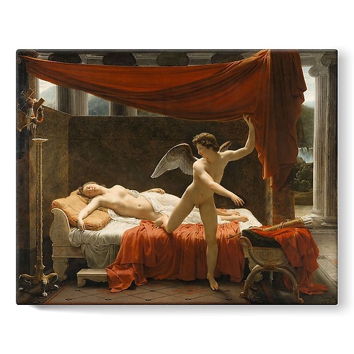 Cupid and Psyche (stretched canvas)