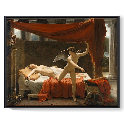 Cupid and Psyche (framed canvas)