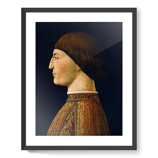 Portrait of Sigismondo Pandolfo Malatesta (framed art prints)
