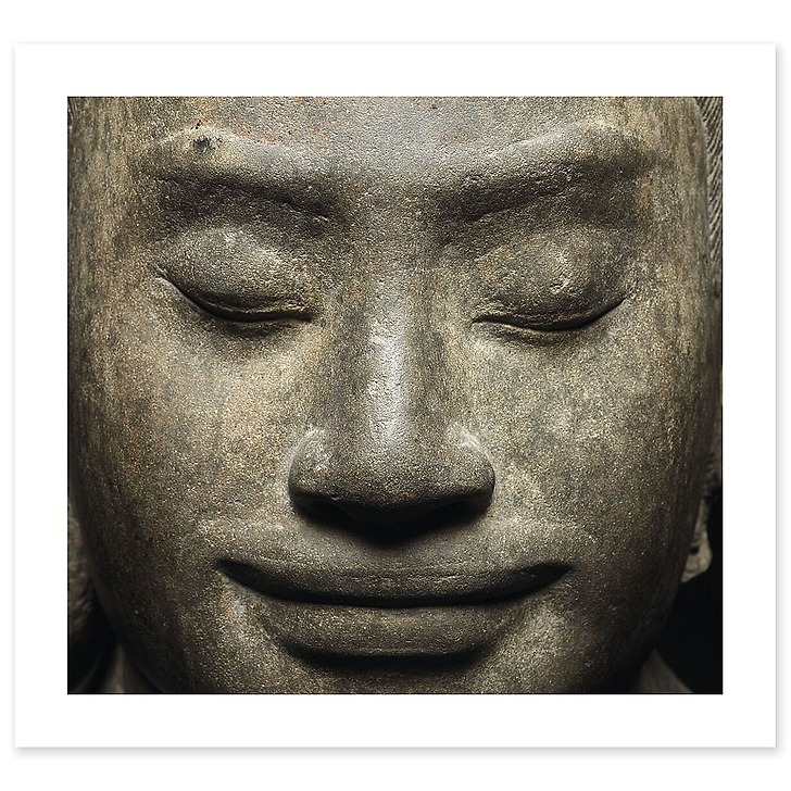 Portrait du roi Jayavarman VII (toiles sans cadre)