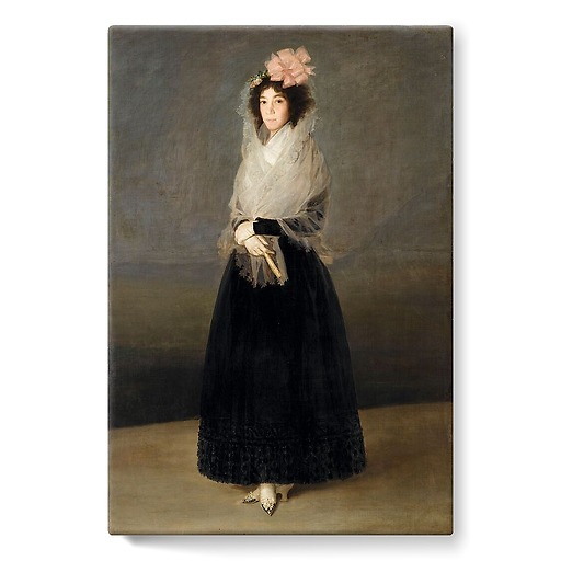 The Countess del Carpio, Marquesa de La Solana (stretched canvas)