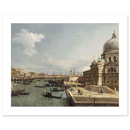 Venise, l'église de la Salute (toiles sans cadre)