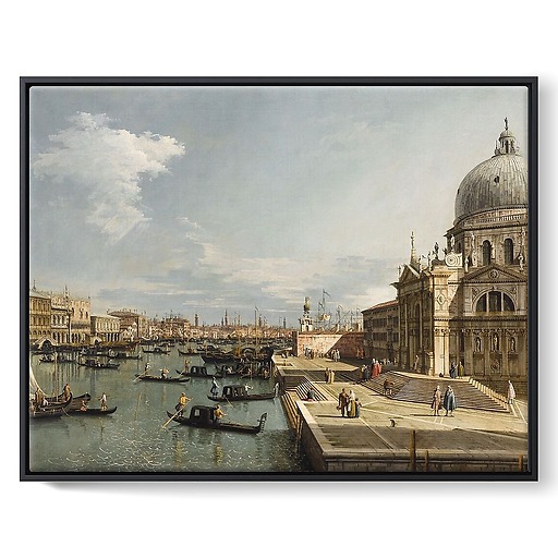 The entrance to the Grand Canal (framed canvas)