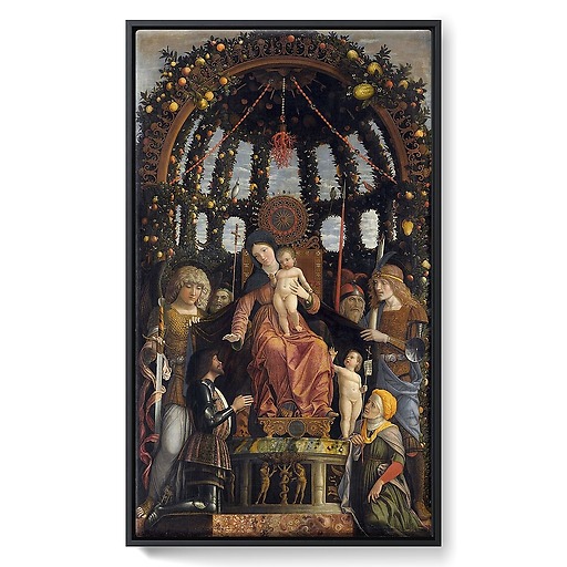 La Vierge et l'Enfant dite Vierge de la Victoire (toiles encadrées)