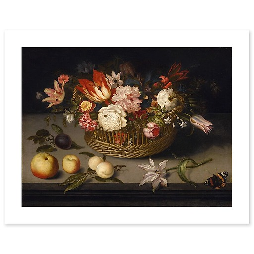 Flower basket (canvas without frame)