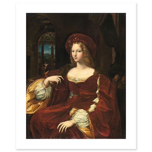 Joan of Aragon (canvas without frame)