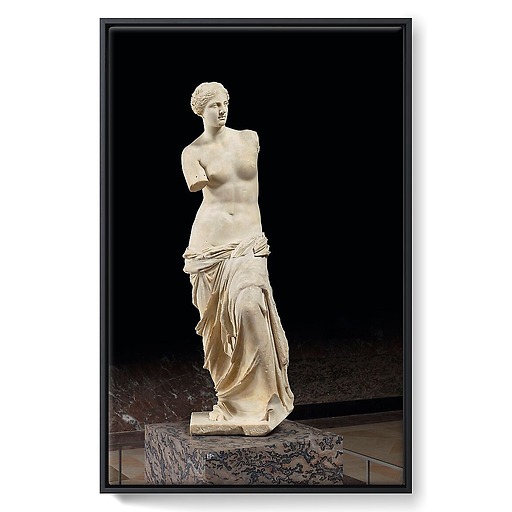 Aphrodite called Venus de Milo (framed canvas)