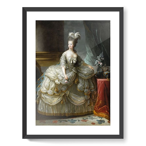 Marie-Antoinette of Lorraine-Habsbourg, Archduchess of Austria, Queen of France (1755-1795) (framed art prints)