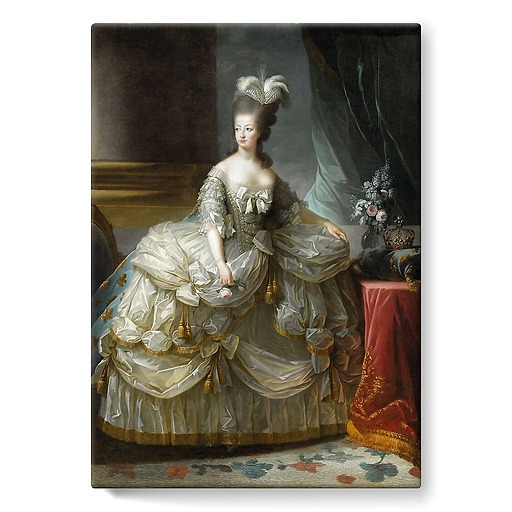 Marie-Antoinette of Lorraine-Habsbourg, Archduchess of Austria, Queen of France (1755-1795) (stretched canvas)