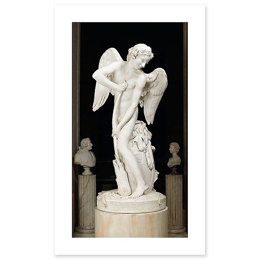 Cupid Cutting His Bow from the Club of Hercules (canvas without frame)