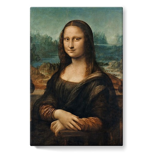 The Mona Lisa (stretched canvas)