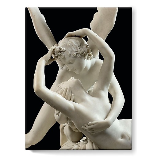 Psyche Revived by Cupid's Kiss (stretched canvas)