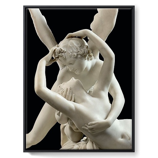 Psyche Revived by Cupid's Kiss (framed canvas)