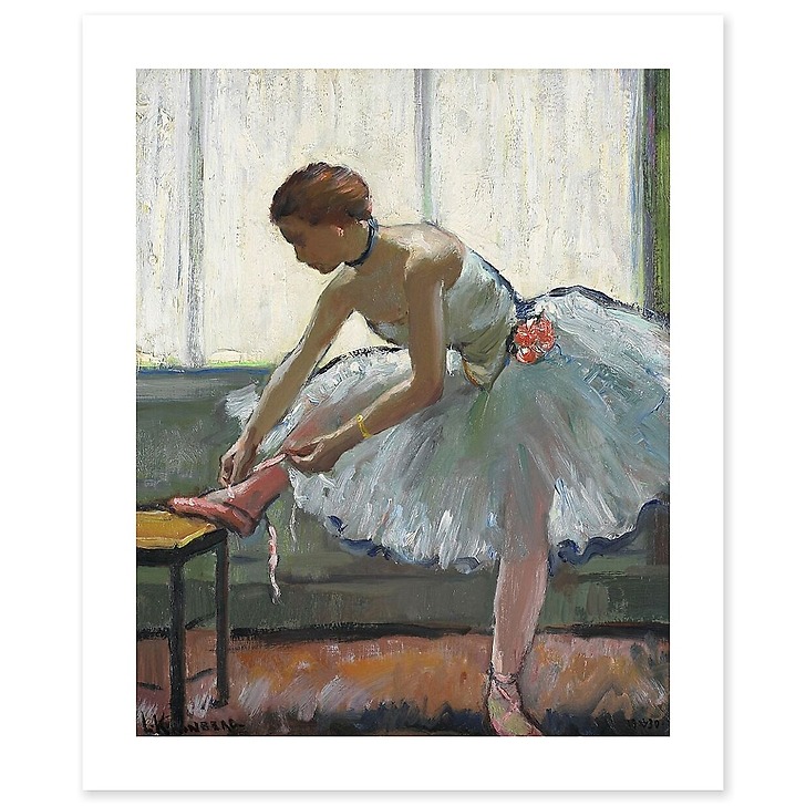 Préparation à la danse (affiches d'art)