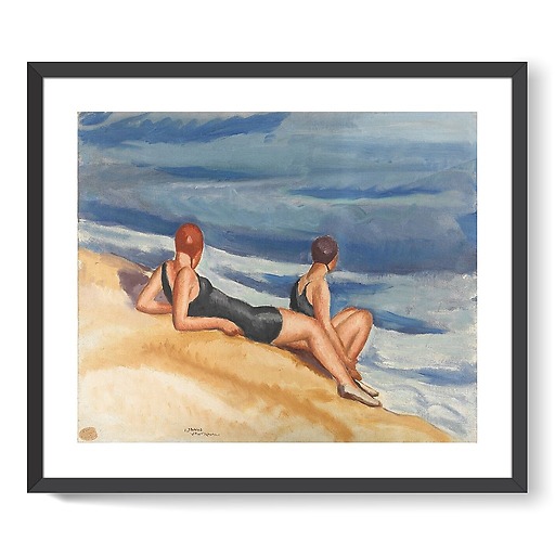 On the beach (framed art prints)