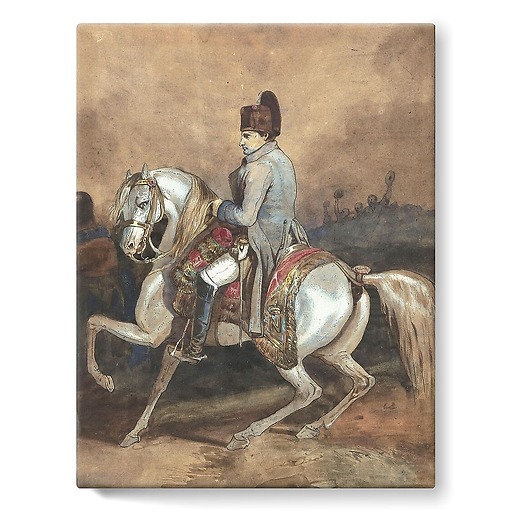 Equestrian portrait of Napoleon (stretched canvas)