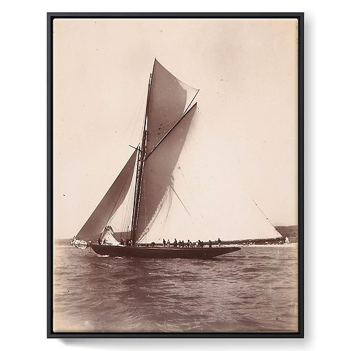 Sailboat (framed canvas)