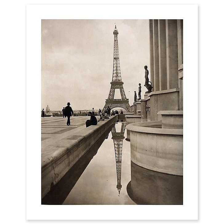 La Tour Eiffel depuis le Palais de Chaillot (affiches d'art)