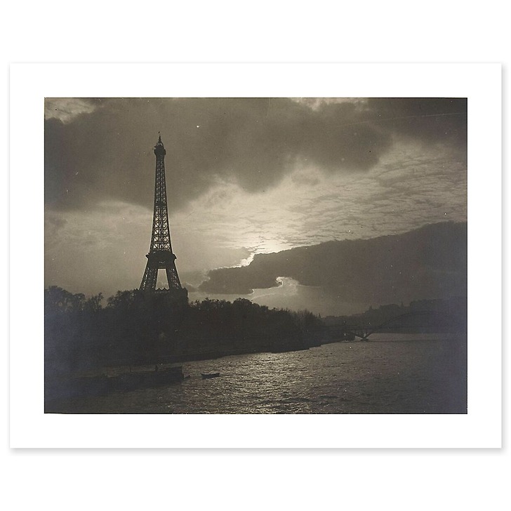 The Eiffel Tower at night (art prints)