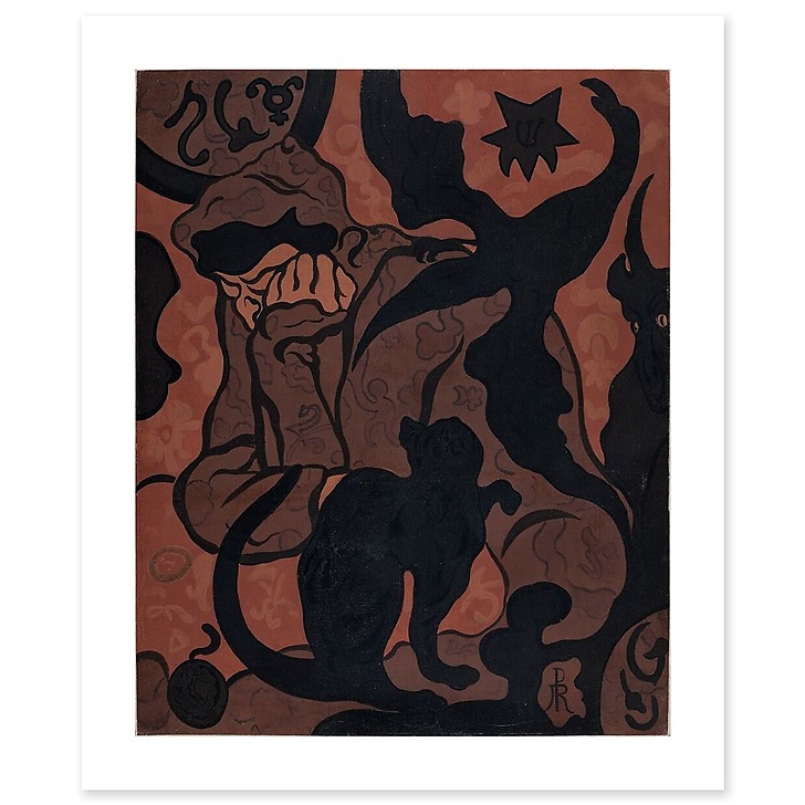 La Sorcière et le Chat (affiches d'art)