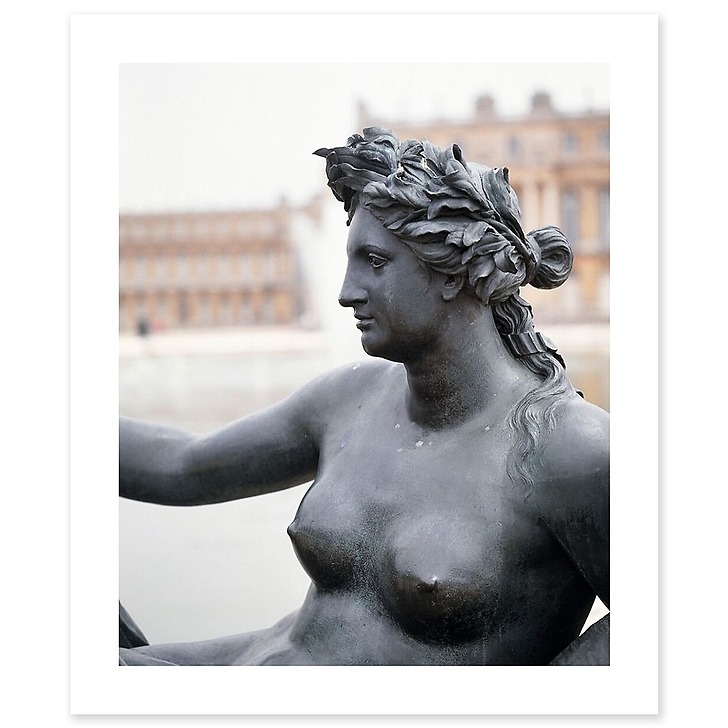 View of the park, water bed, north basin, west border: la Marne (art prints)