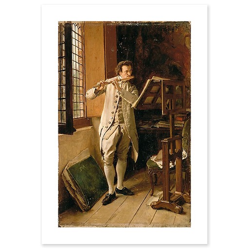 The Flute player (art prints)