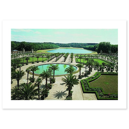 View of the Orangery of the Palace of Versailles (art prints)