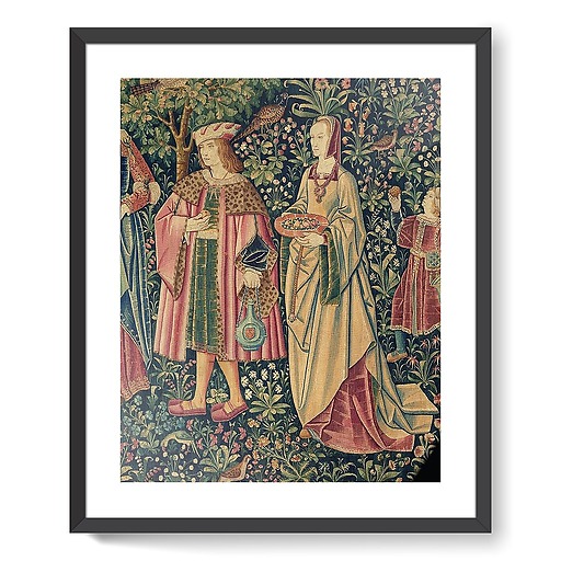 The hanging of the Lord's Life: Promenade I/II (framed art prints)