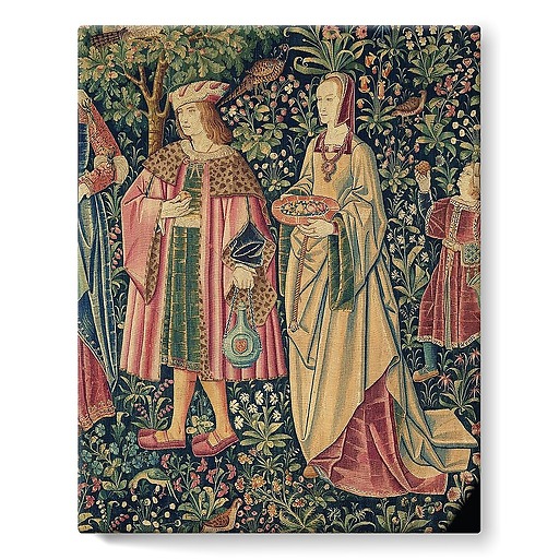 The hanging of the Lord's Life: Promenade I/II (stretched canvas)
