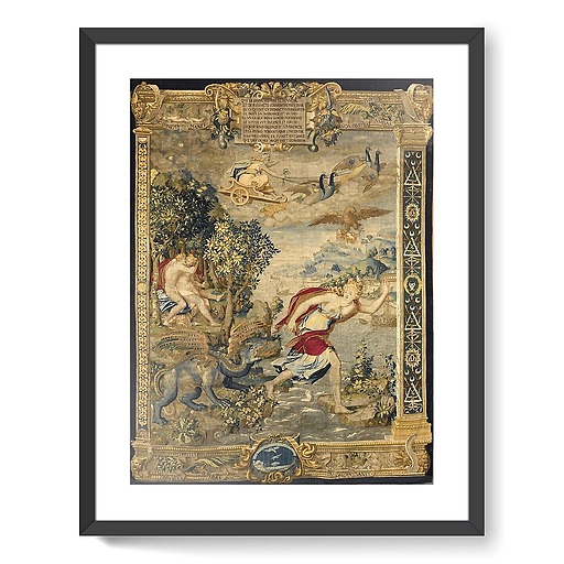 Diane de Poitiers' hanging: "Jupiter and Latone" (framed art prints)