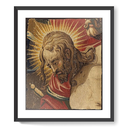 Tapisserie : tête de Christ de la tenture de Saint-Merry (affiches d'art encadrées)