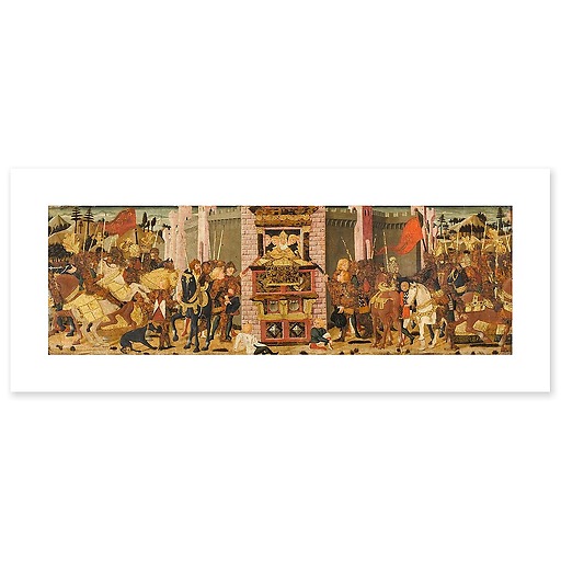 The Reconciliation of the Romans and Sabines. Hersilia Declares Peace (canvas without frame)