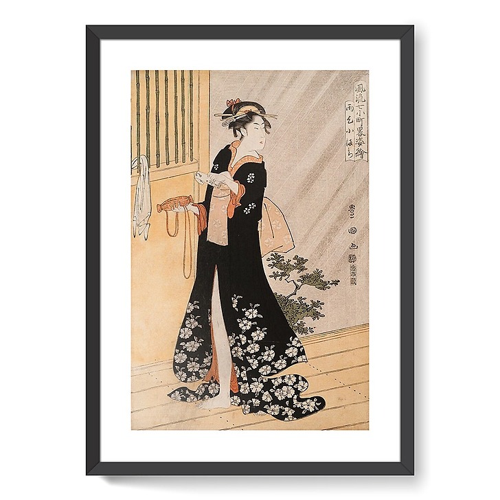 Komachi asking for rain (framed art prints)