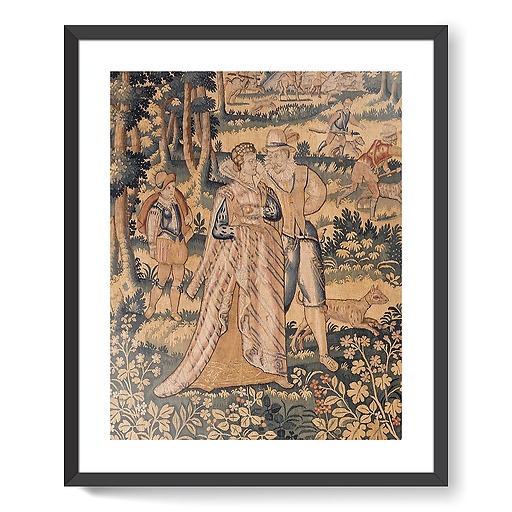 Tapestry: The pleasures of the Campaign (framed art prints)