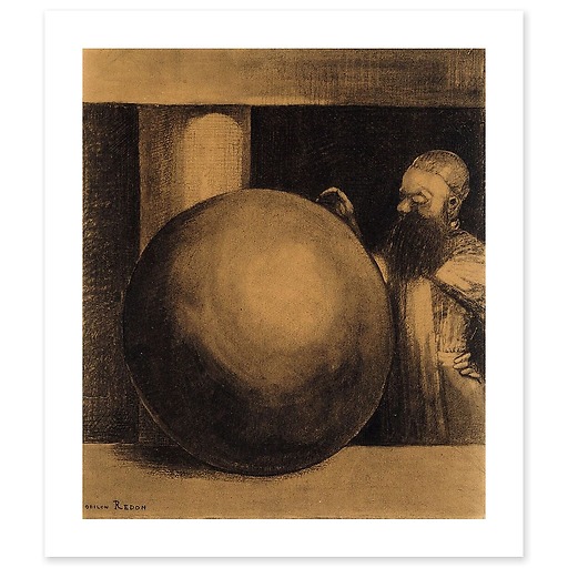 The Metal Ball (canvas without frame)