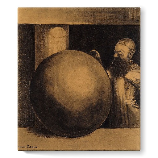 The Metal Ball (stretched canvas)