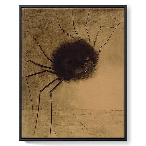 The Smiling Spider (framed canvas)