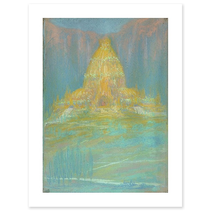 A Temple for Future Religions I/II (canvas without frame)