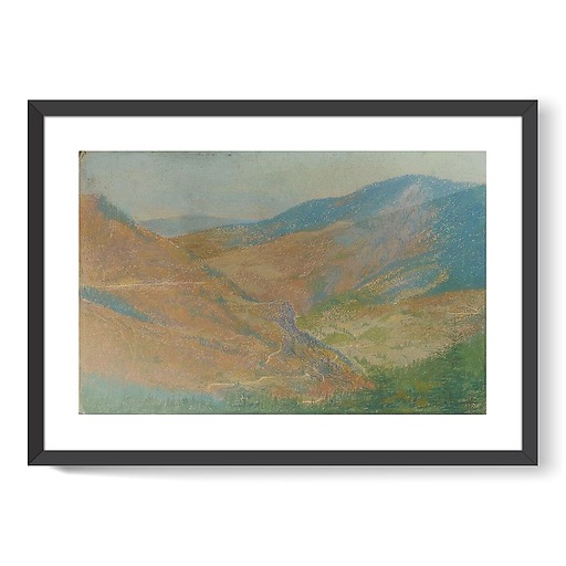 Mountain landscape II/II (framed art prints)