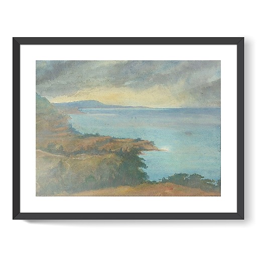 Seaside landscape (framed art prints)