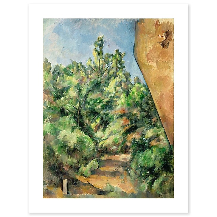 The red rock (canvas without frame)