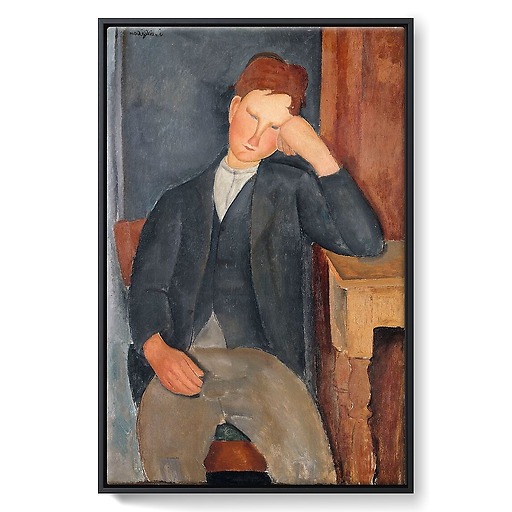 The young apprentice (framed canvas)