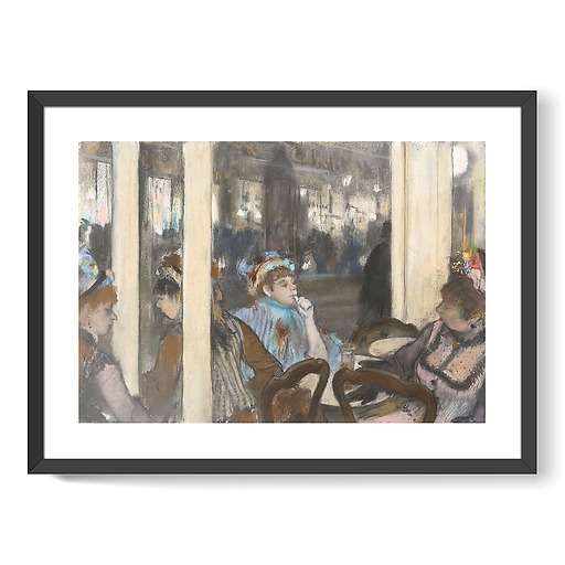 Women at the Terrace of a Café (framed art prints)