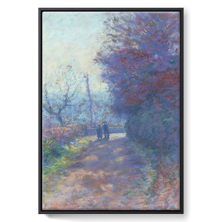 Effet de matin, l'hiver à Crozant (Creuse) (toiles encadrées)